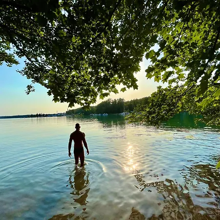 Haus 2 Am Grimnitzsee - Hochwertiges Design, Mit Eigenem Garten Und Nah Am Vakantiehuis *