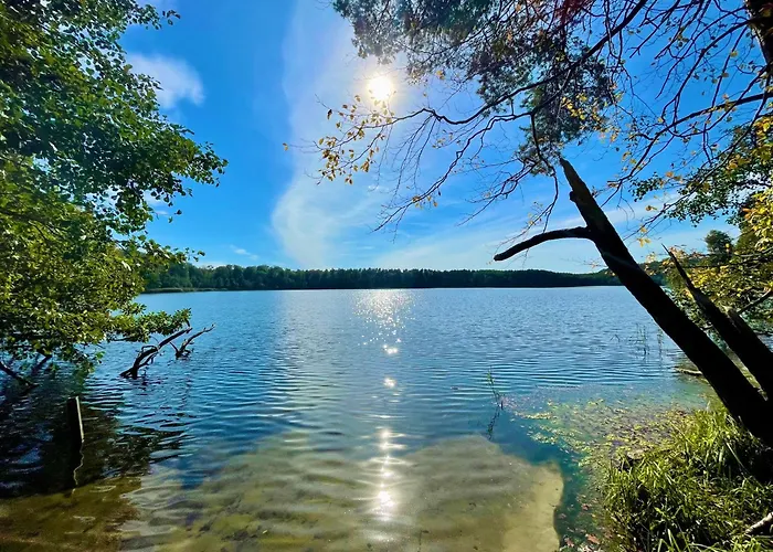 Haus 2 Am Grimnitzsee - Hochwertiges Design, Mit Eigenem Garten Und Nah Am 度假居 *