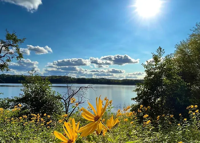 Haus 2 Am Grimnitzsee - Hochwertiges Design, Mit Eigenem Garten Und Nah Am Vakantiehuis *