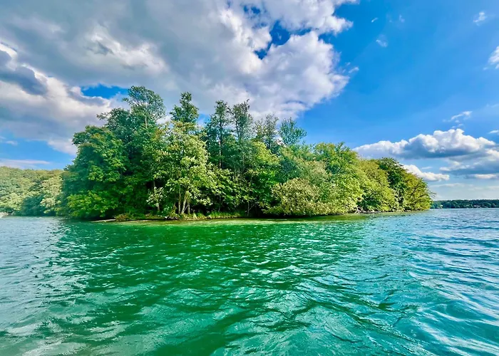 度假居 Haus 2 Am Grimnitzsee - Hochwertiges Design, Mit Eigenem Garten Und Nah Am 希姆斯塔尔