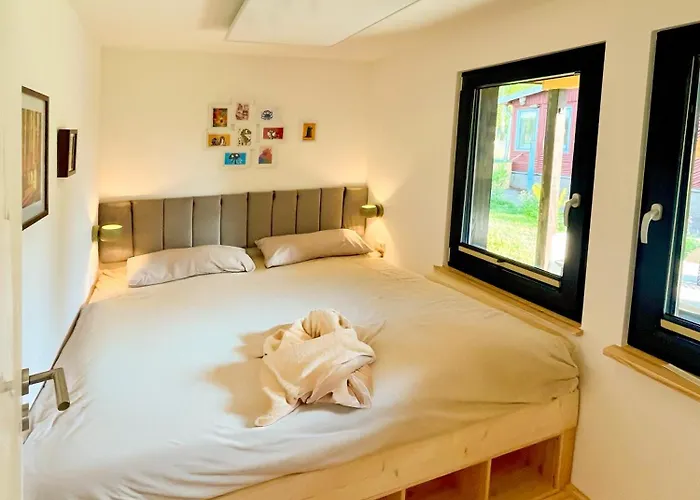 بيت للعطل Haus 2 Am Grimnitzsee - Hochwertiges Design, Mit Eigenem Garten Und Nah Am *